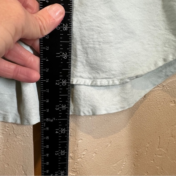 Ralph Lauren Button Down Shirt Mens L Light Blue Casual Shortsleeve Spring - Picture 7 of 8